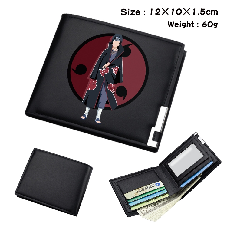 Naruto Anime color book two-fold wallet 12x10x1.5cm  