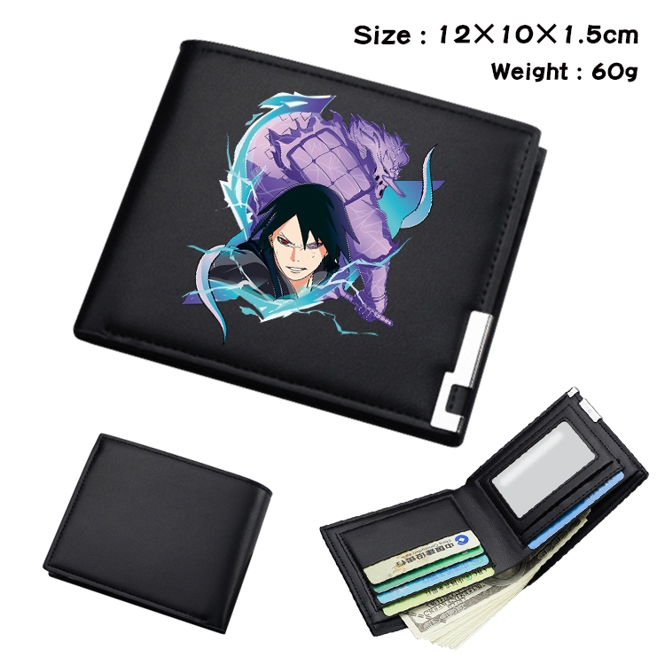 Naruto Anime color book two-fold wallet 12x10x1.5cm  