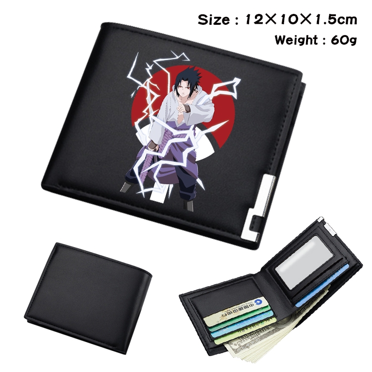 Naruto Anime color book two-fold wallet 12x10x1.5cm  