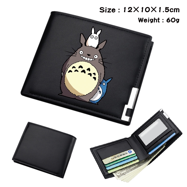 TOTORO Anime color book two-fold wallet 12x10x1.5cm  