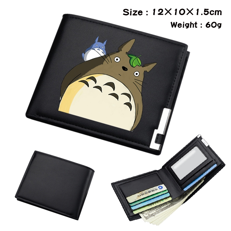 TOTORO Anime color book two-fold wallet 12x10x1.5cm  