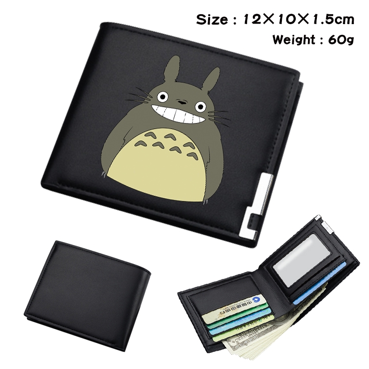 TOTORO Anime color book two-fold wallet 12x10x1.5cm  