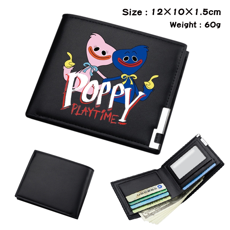 poppy playtime Anime color book two-fold wallet 12x10x1.5cm  