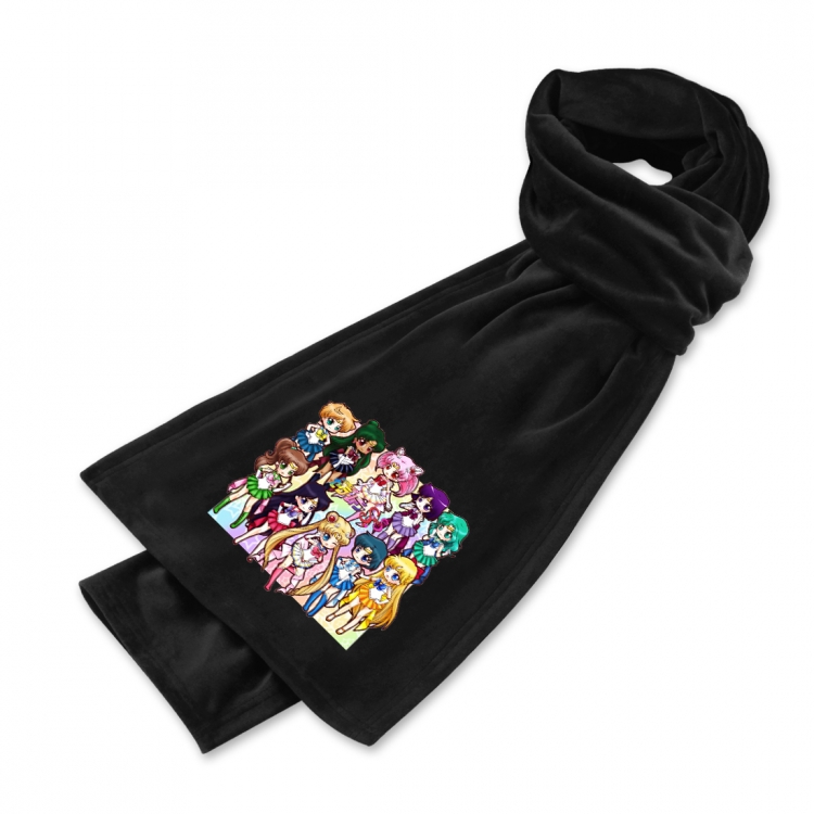 Sailormoon Anime mink fleece scarf