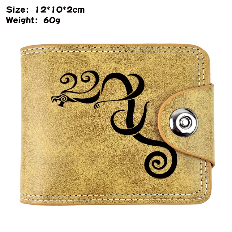 Tokyo Revengers Anime high quality PU two fold embossed wallet 12X10X2CM 60G  4A