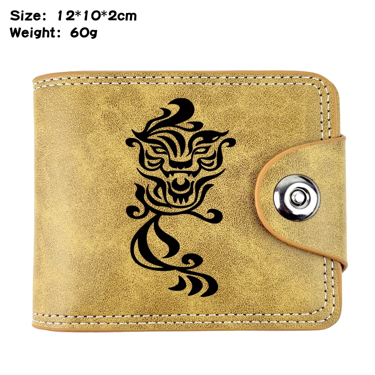 Tokyo Revengers Anime high quality PU two fold embossed wallet 12X10X2CM 60G  3A