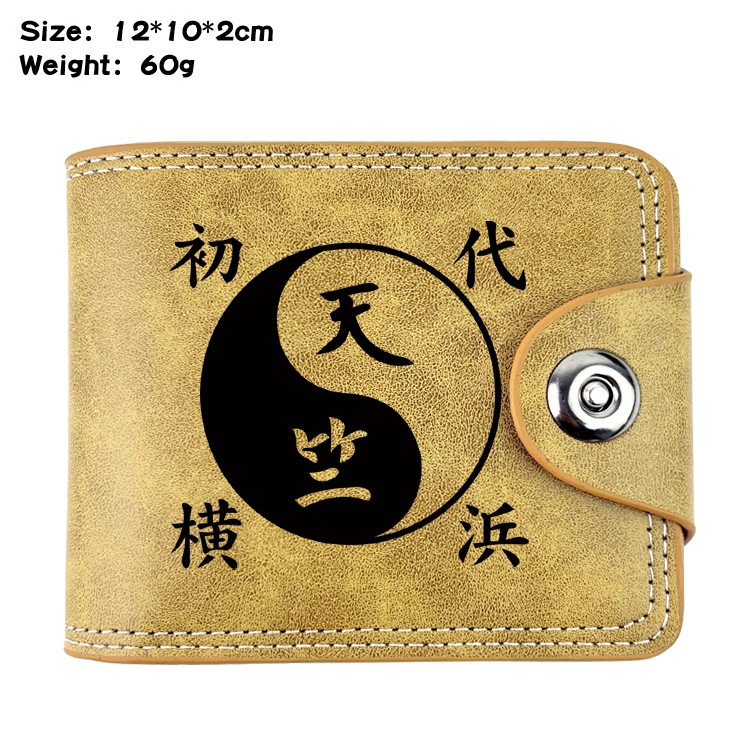 Tokyo Revengers Anime high quality PU two fold embossed wallet 12X10X2CM 60G 10A