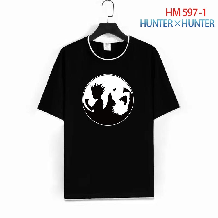 HunterXHunter  Cotton round neck short sleeve T-shirt from S to 4XL  HM-597-1