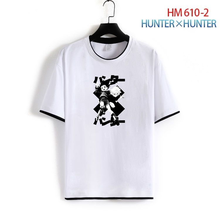 HunterXHunter  Cotton round neck short sleeve T-shirt from S to 4XL   HM-610-2