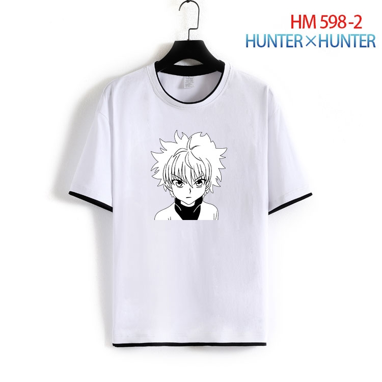 HunterXHunter  Cotton round neck short sleeve T-shirt from S to 4XL   HM-598-2