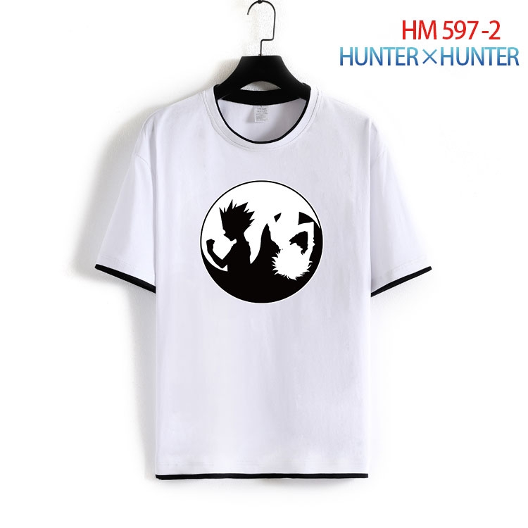 HunterXHunter  Cotton round neck short sleeve T-shirt from S to 4XL  HM-597-2