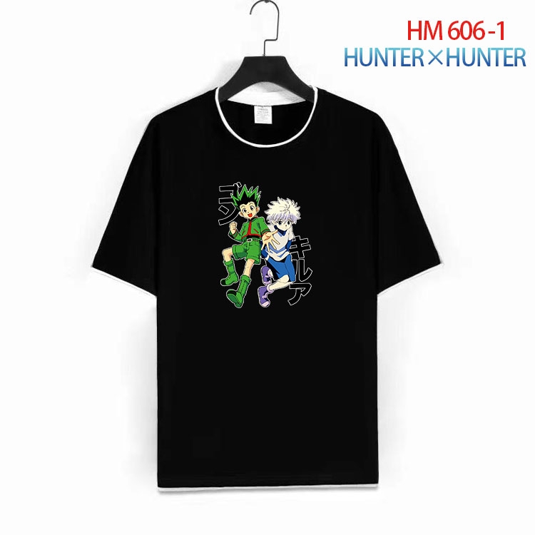 HunterXHunter  Cotton round neck short sleeve T-shirt from S to 4XL  HM-606-1