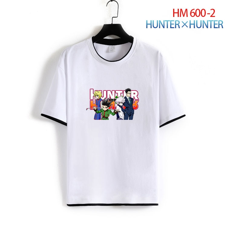 HunterXHunter  Cotton round neck short sleeve T-shirt from S to 4XL   HM-600-2