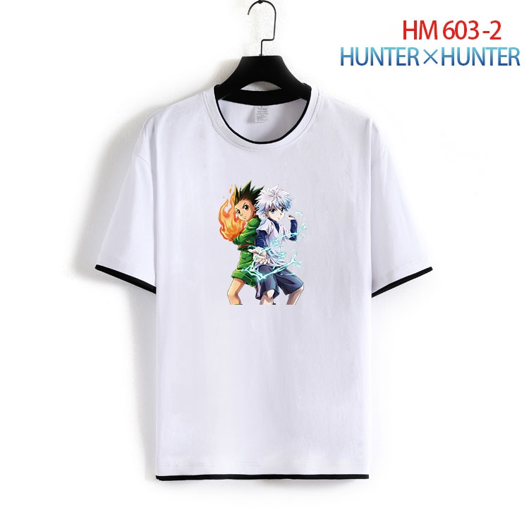 HunterXHunter  Cotton round neck short sleeve T-shirt from S to 4XL HM-603-2