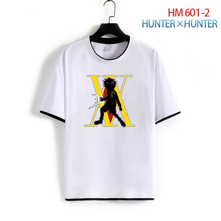 HunterXHunter  Cotton round neck short sleeve T-shirt from S to 4XL   HM-601-2