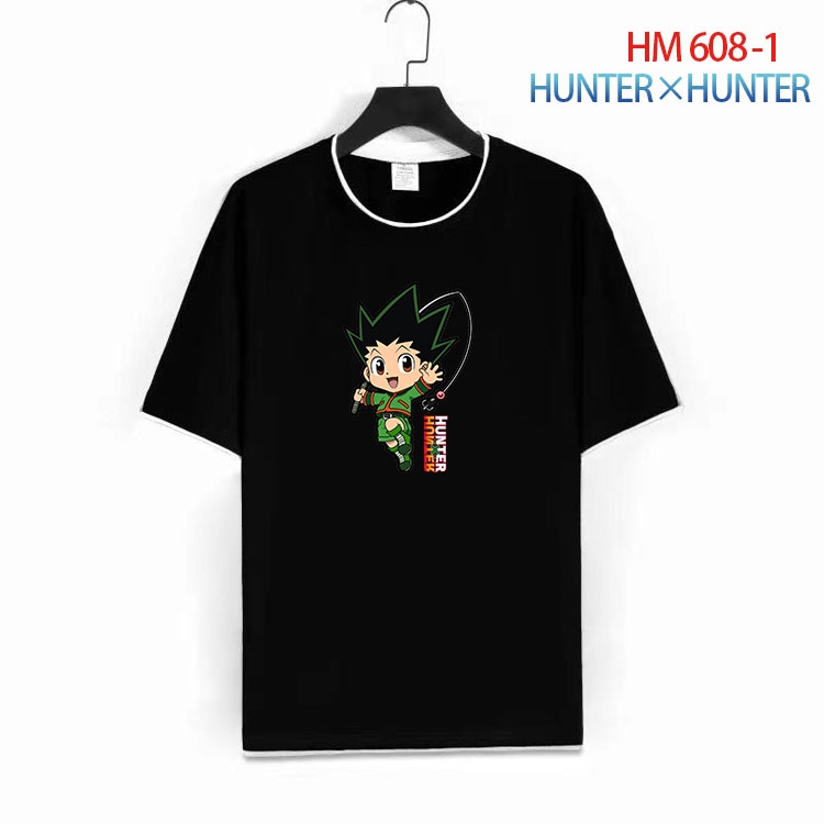 HunterXHunter  Cotton round neck short sleeve T-shirt from S to 4XL  HM-608-1