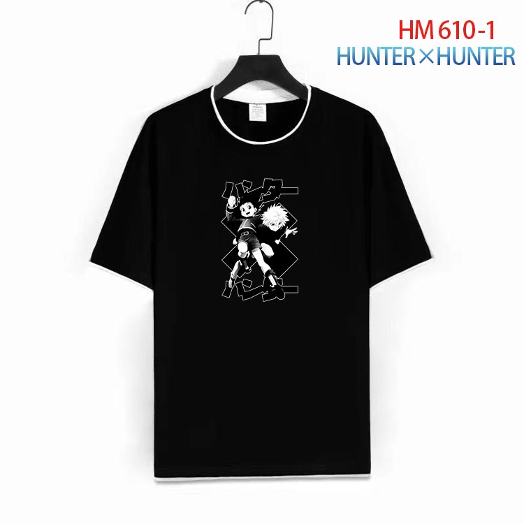 HunterXHunter  Cotton round neck short sleeve T-shirt from S to 4XL  HM-610-1