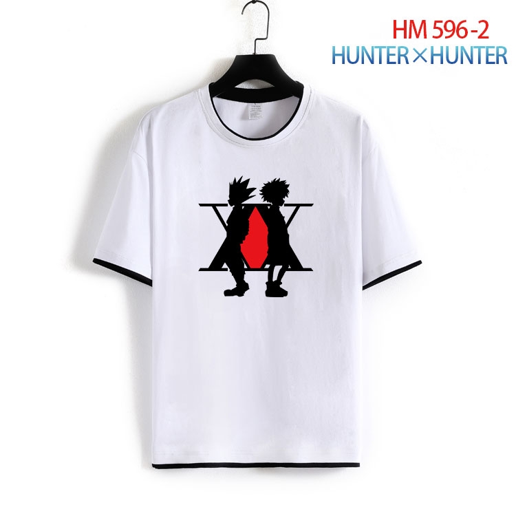 HunterXHunter  Cotton round neck short sleeve T-shirt from S to 4XL HM-596-2