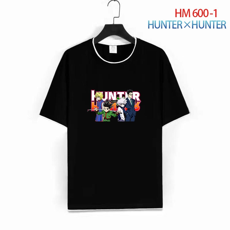 HunterXHunter  Cotton round neck short sleeve T-shirt from S to 4XL  HM-600-1