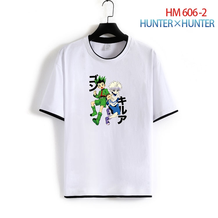 HunterXHunter  Cotton round neck short sleeve T-shirt from S to 4XL HM-606-2