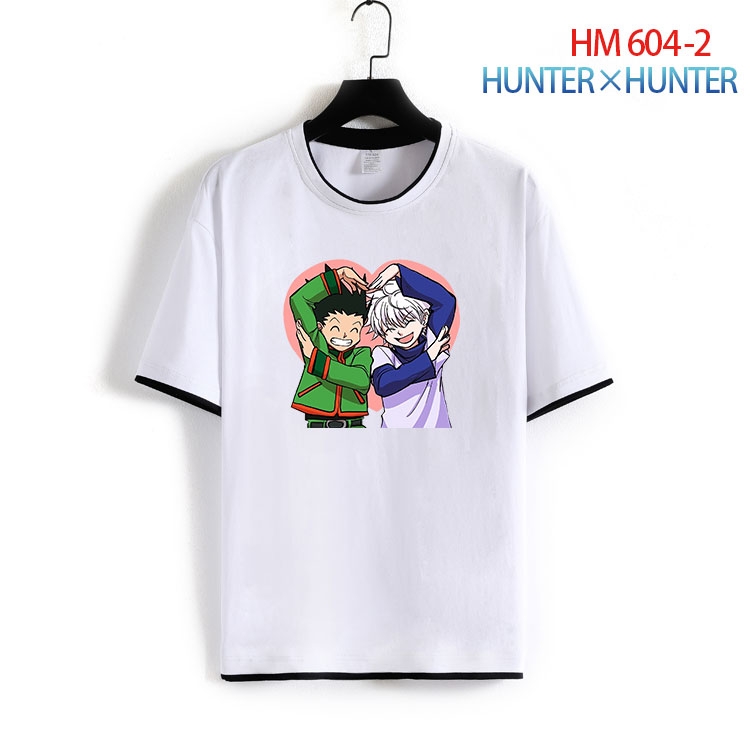 HunterXHunter  Cotton round neck short sleeve T-shirt from S to 4XL  HM-604-2
