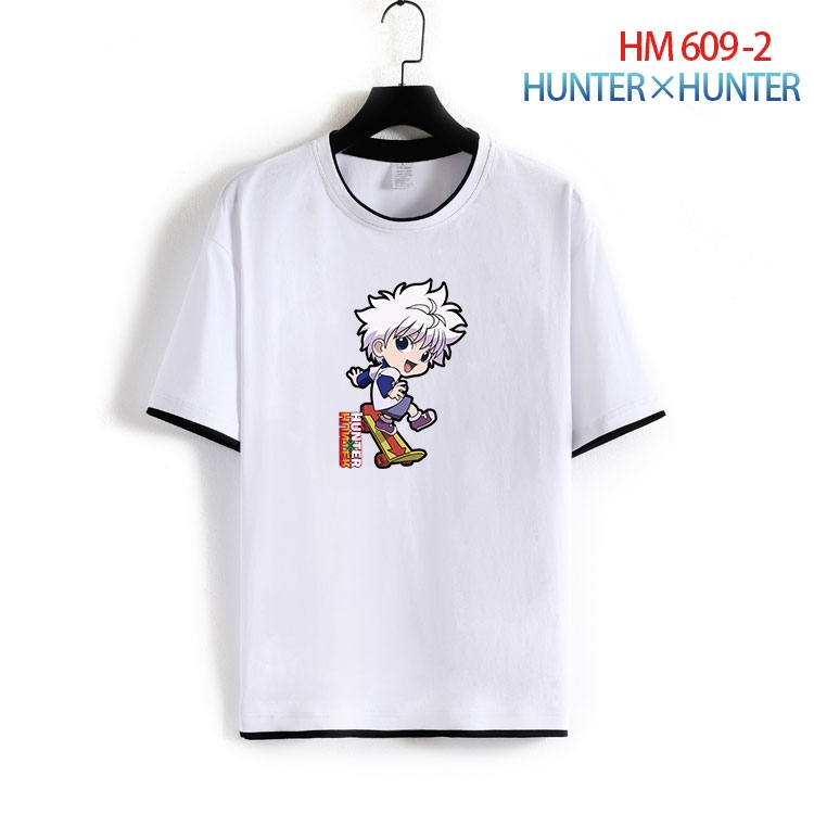 HunterXHunter  Cotton round neck short sleeve T-shirt from S to 4XL  HM-609-2