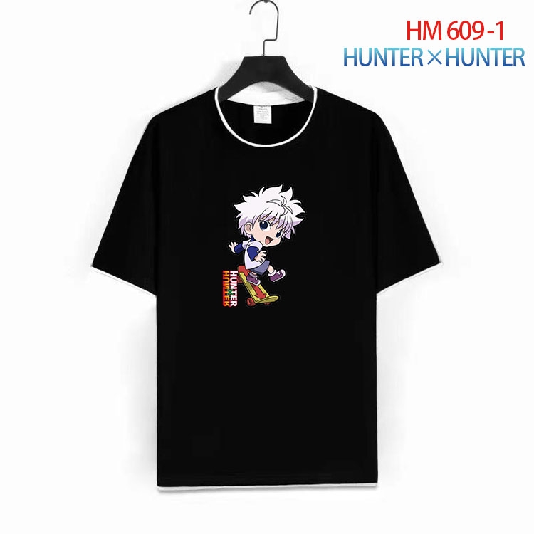HunterXHunter  Cotton round neck short sleeve T-shirt from S to 4XL HM-609-1