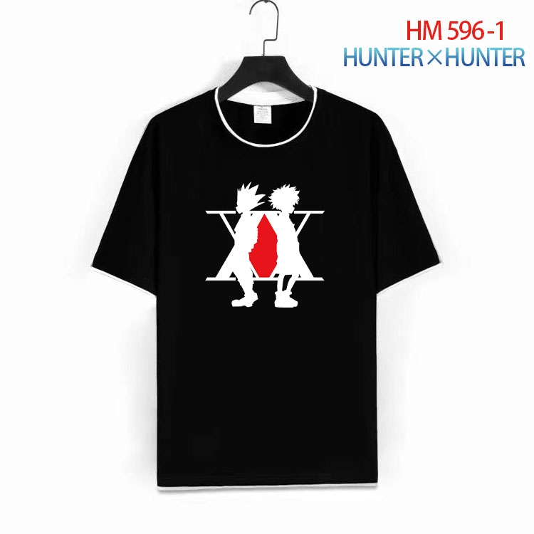 HunterXHunter  Cotton round neck short sleeve T-shirt from S to 4XL  HM-596-1