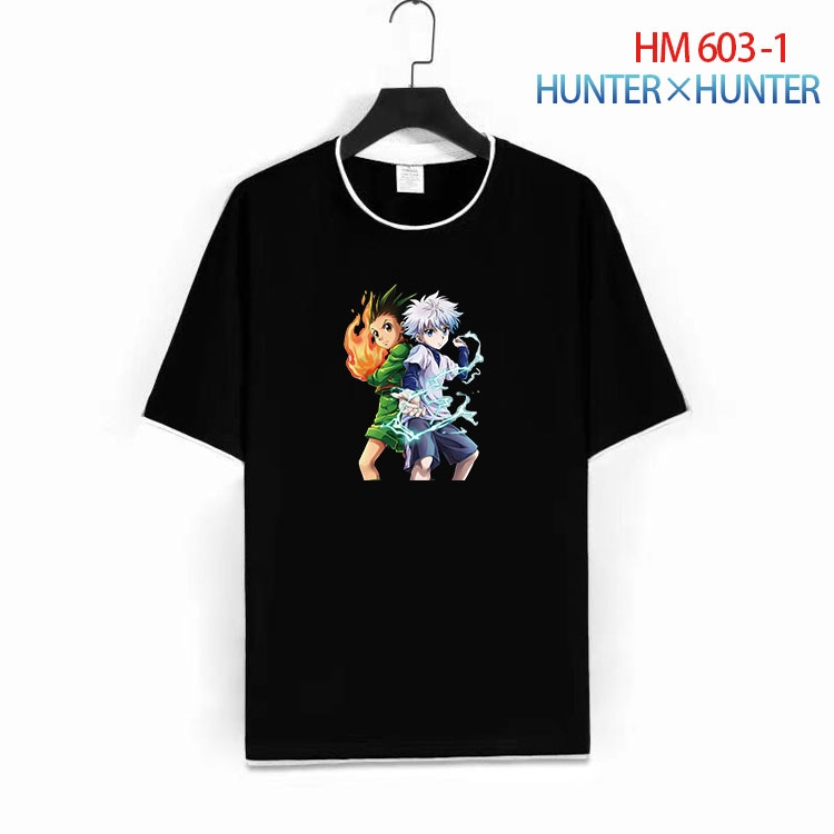 HunterXHunter  Cotton round neck short sleeve T-shirt from S to 4XL  HM-603-1