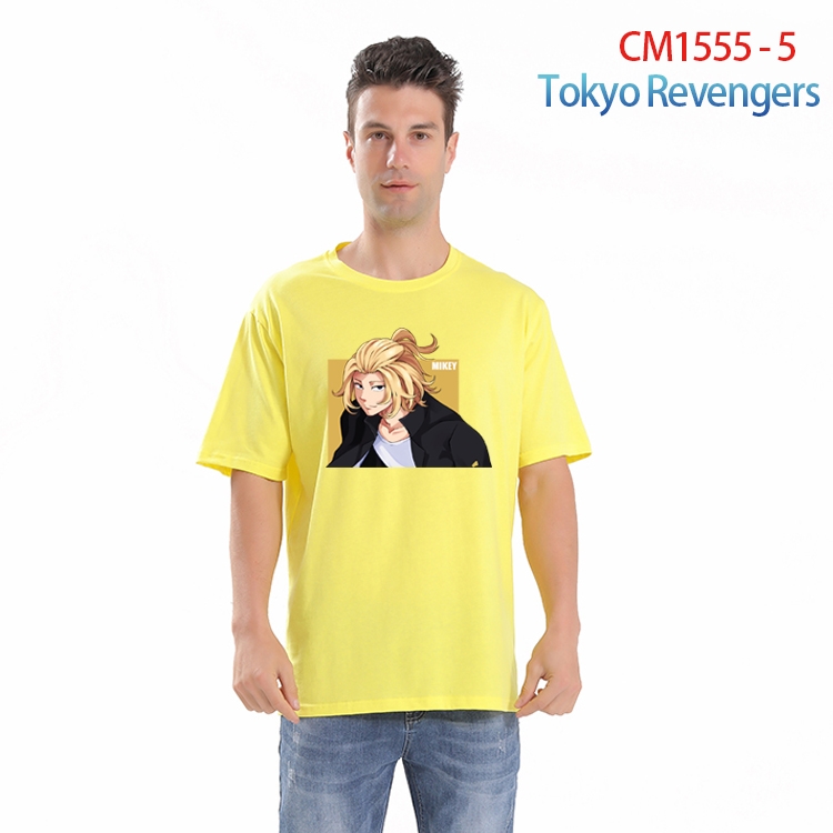 Tokyo Ghoul Printed short-sleeved cotton T-shirt from S to 4XL  CM-1555-5