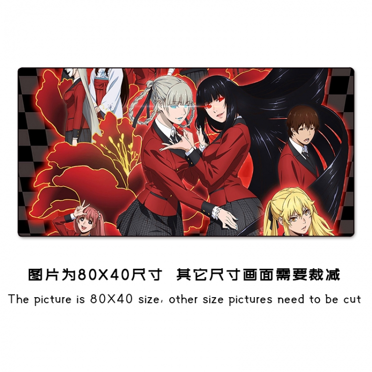 Kakegurui Anime peripheral mouse pad size 25X30cm