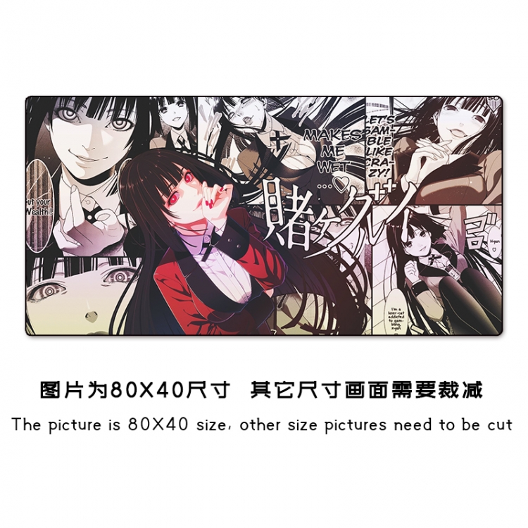 Kakegurui Anime peripheral mouse pad size 25X30cm