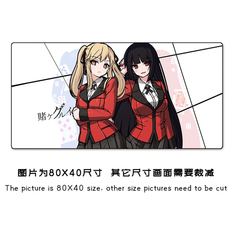 Kakegurui Anime peripheral mouse pad size 25X30cm