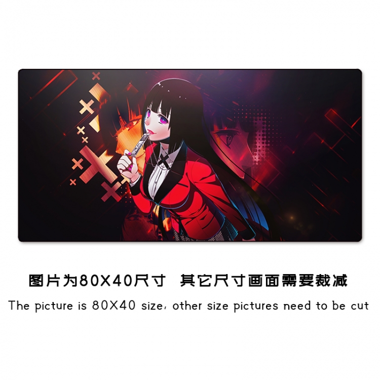 Kakegurui Anime peripheral mouse pad size 25X30cm