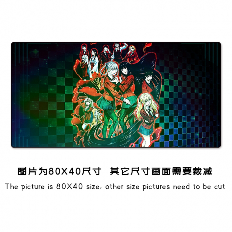 Kakegurui Anime peripheral mouse pad size 25X30cm