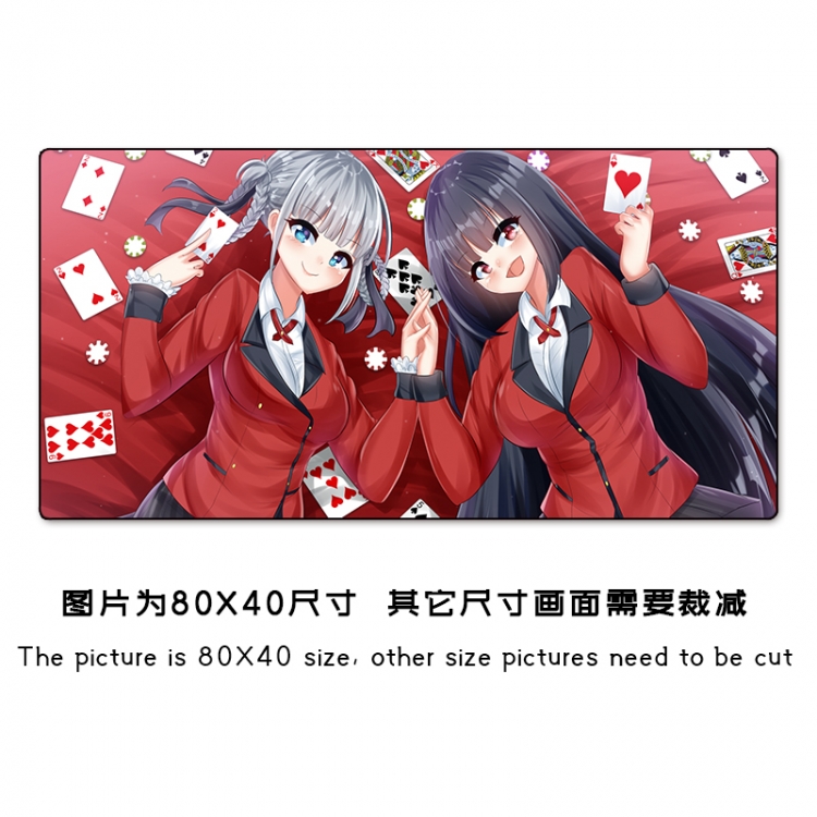 Kakegurui Anime peripheral mouse pad size 25X30cm