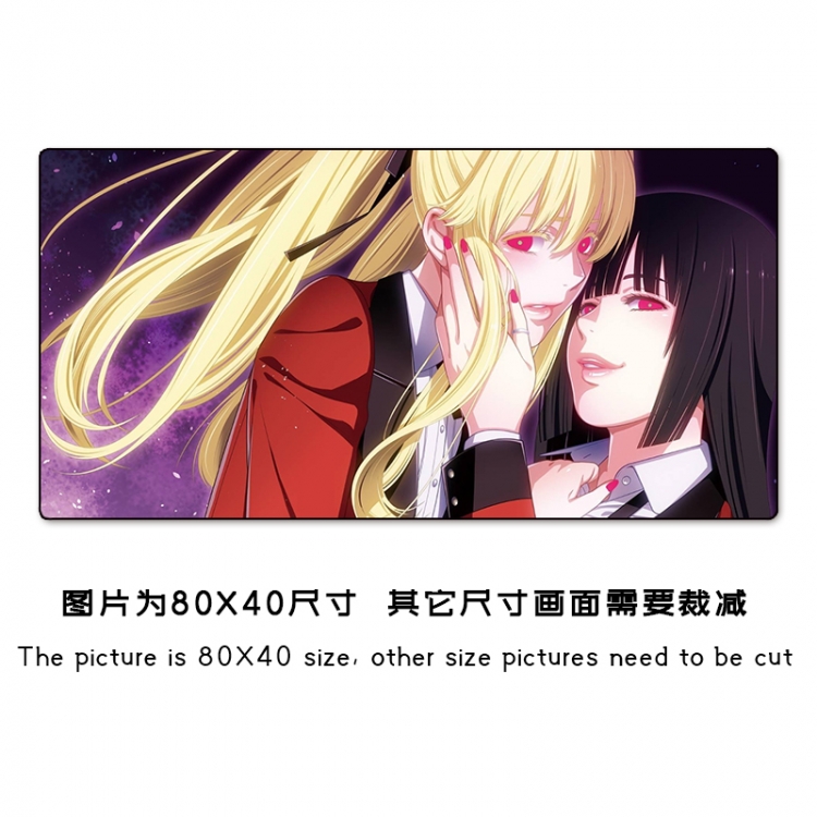 Kakegurui Anime peripheral mouse pad size 25X30cm