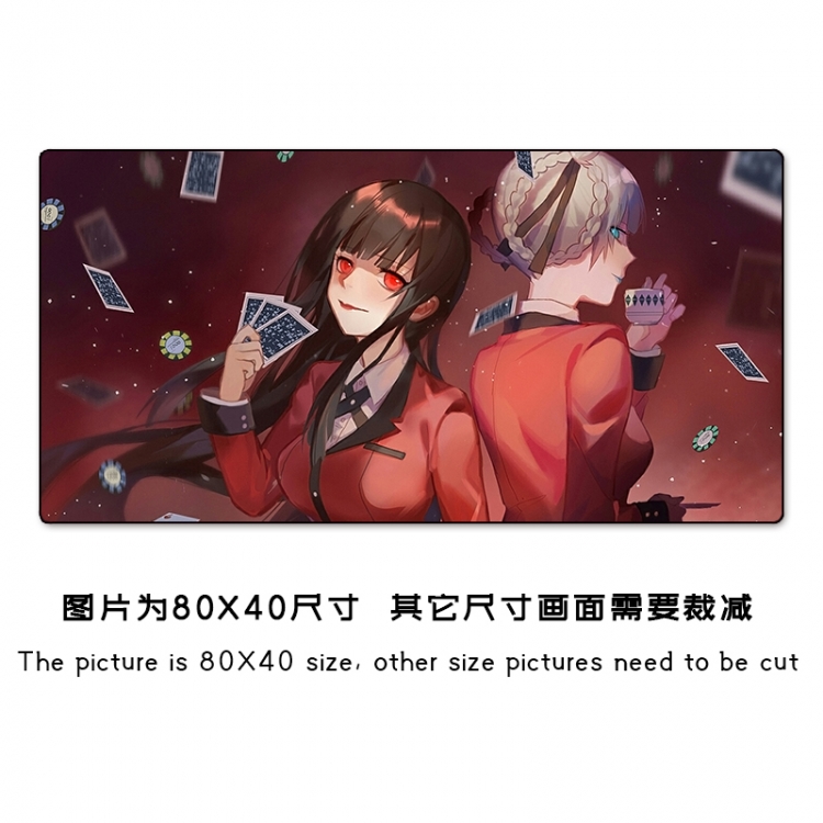 Kakegurui Anime peripheral mouse pad size 25X30cm