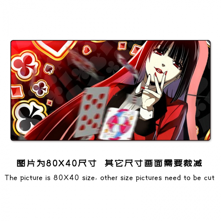 Kakegurui Anime peripheral mouse pad size 25X30cm