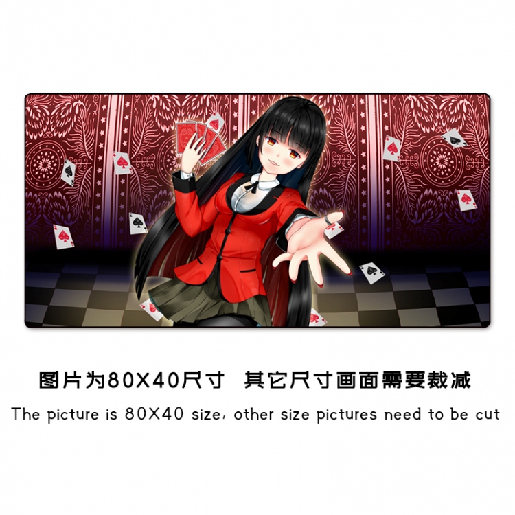 Kakegurui Anime peripheral mouse pad size 25X30cm