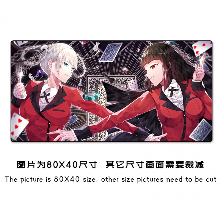 Kakegurui Anime peripheral mouse pad size 25X30cm