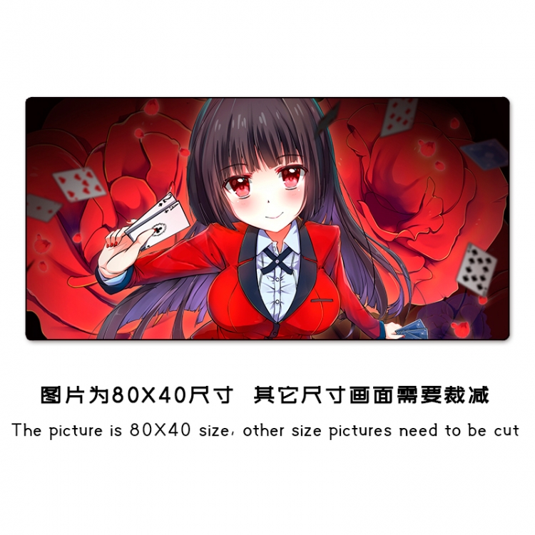 Kakegurui Anime peripheral mouse pad size 25X30cm