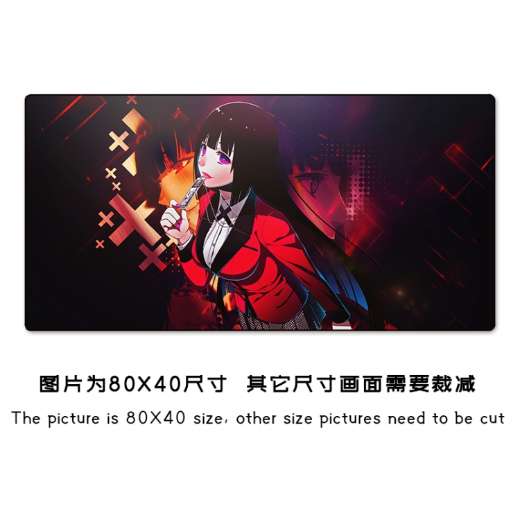 Kakegurui Anime peripheral mouse pad size 25X30cm