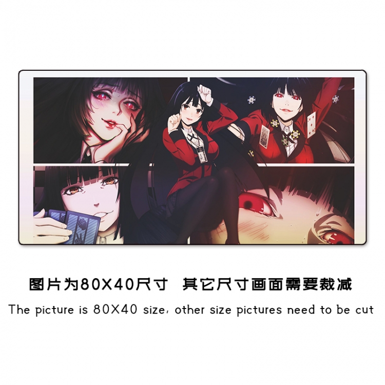 Kakegurui Anime peripheral mouse pad size 25X30cm