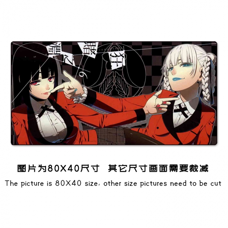 Kakegurui Anime peripheral mouse pad size 25X30cm