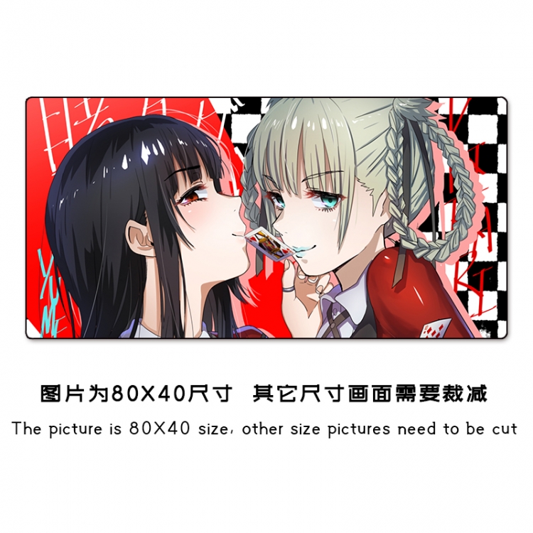 Kakegurui Anime peripheral mouse pad size 25X30cm