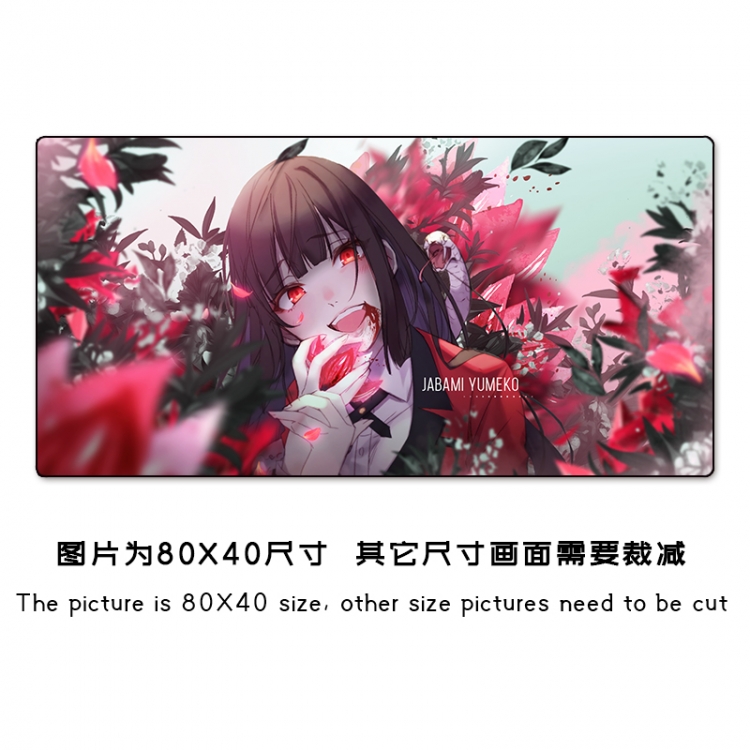 Kakegurui Anime peripheral mouse pad size 25X30cm