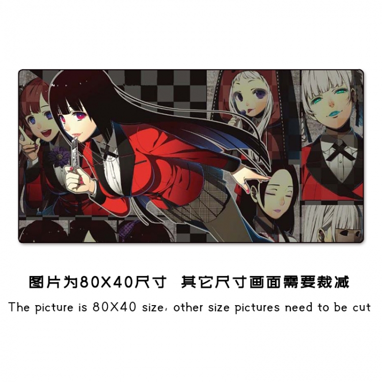 Kakegurui Anime peripheral mouse pad size 25X30cm