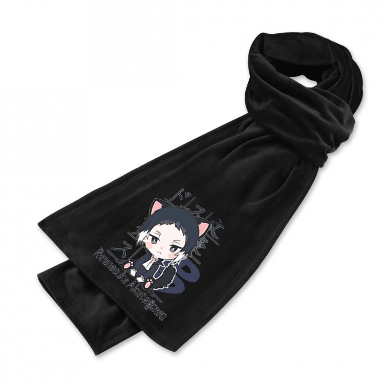 No Longer Human Anime mink fleece scarf