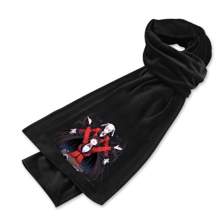 Kakegurui Anime mink fleece scarf